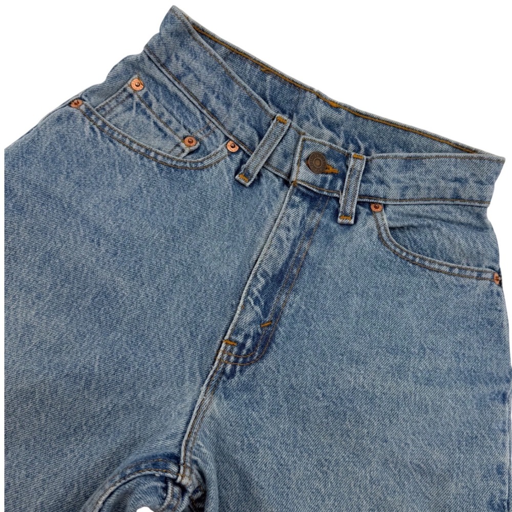 Levi's‎ Jeans Women 5 Blue High Rise Tapered Leg Made in USA Vintage